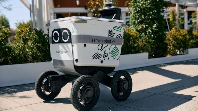 1 Your next burger could arrive at your doorstep via robot delivery