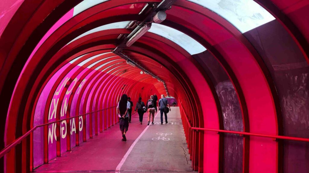 Lisa Abend unplugged traveler Glasgow tunnel Photo Lisa Abend scaled